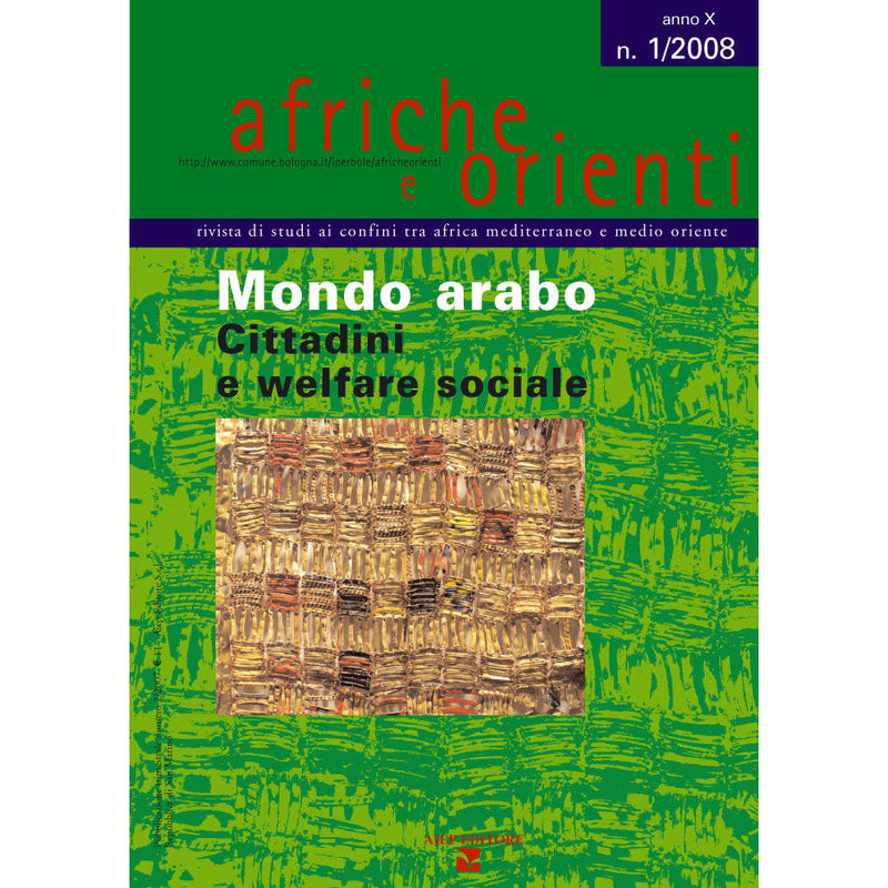 "Mondo arabo. Cittadini e welfare sociale" a cura di Anna Maria Medici (Italian Edition)