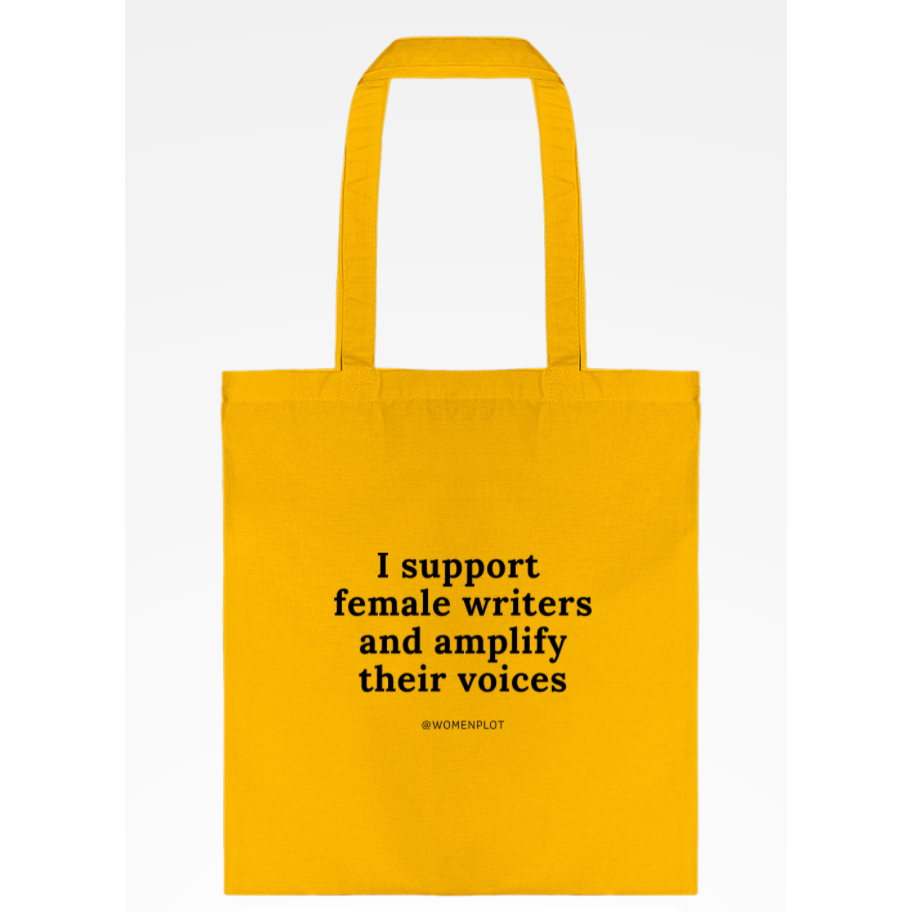 Tote Bag "I support womxn writers and amplify their voices"